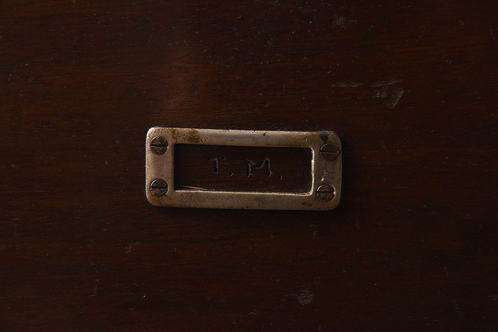 アンティーク家具　アンティーク　歯医者さんの古い往診箱(小引き出し、裁縫箱)