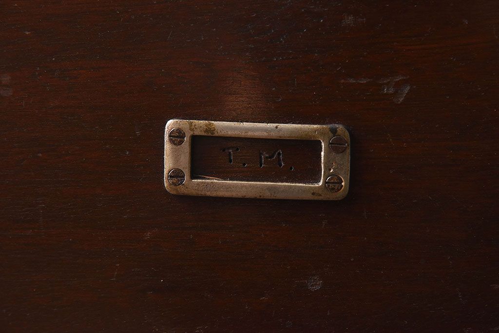 アンティーク家具　アンティーク　歯医者さんの古い往診箱(小引き出し、裁縫箱)