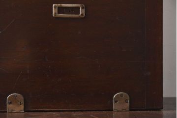 アンティーク家具　アンティーク　歯医者さんの古い往診箱(小引き出し、裁縫箱)