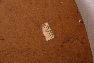アンティーク雑貨　イギリスアンティーク　エレガントなデザインの壁掛けミラー(鏡)
