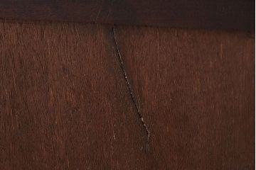 アンティーク家具　大正ロマン　栓材製　ダイヤガラス入り本箱(ブックケース)