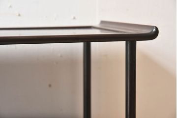アンティーク家具　古作　上質な唐木材製のアンティーク飾り棚(陳列棚)