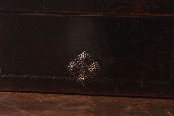 アンティーク雑貨　イギリスアンティーク　高級品!鍵付き宝石箱(ジュエリーケース)