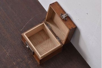アンティーク家具　和製アンティーク　ナラ材製　印箱(小物収納箱)