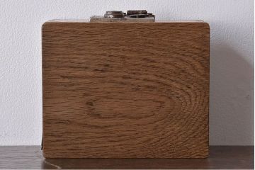 アンティーク家具　和製アンティーク　ナラ材製　印箱(小物収納箱)