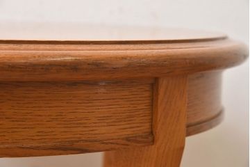 天童木工　中古　上品なデザインのラウンドテーブル(1)