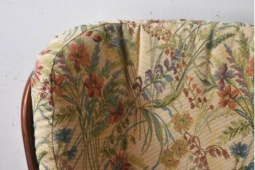 イギリスブランド家具　ERCOL(アーコール)製のクッションチェア(アームチェア、ソファ)