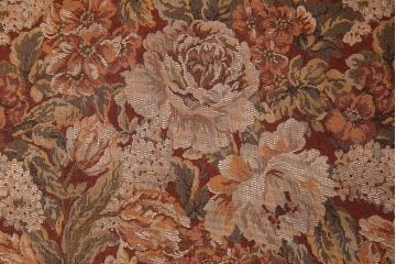 アンティーク家具　アーコール　オールドコロニアルシリーズ　お洒落な花柄デザインの二人掛けソファ