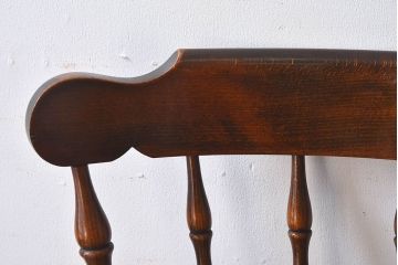 ヴィンテージ家具　飛騨産業　キツツキマーク　上質なデザインのビンテージチェア(椅子)(2)