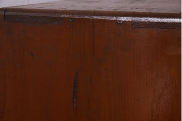 アンティーク家具　和製アンティーク　シンプルなデザインの収納棚(戸棚、本棚)