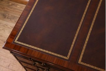 高級ブランド家具　Smith&Watson newyork(スミス&ワトソン　ニューヨーク)　プレジデントデスク(定価約300万円)