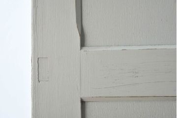 ペイント家具　モールガラス入り!柔らかなカラーが魅力的なチェスト