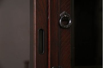 アンティーク家具　伝統工芸　高級品!二段重ね岩谷堂茶箪笥(収納棚、戸棚)