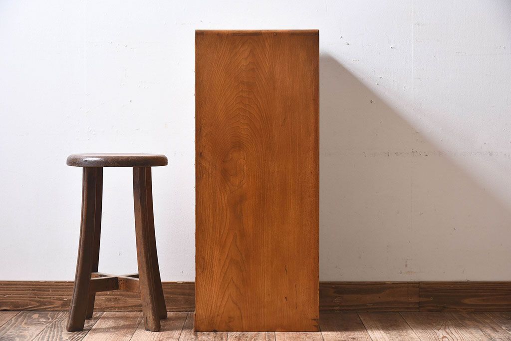 レトロ家具　和製アンティーク　栓材　11杯付き!昭和レトロな小引き出し