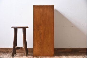 レトロ家具　和製アンティーク　栓材　11杯付き!昭和レトロな小引き出し