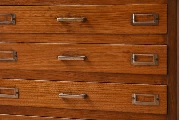 レトロ家具　和製アンティーク　栓材　11杯付き!昭和レトロな小引き出し