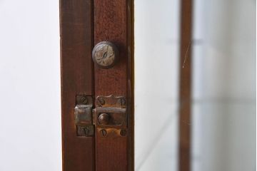 アンティーク雑貨　和製アンティーク　使い勝手のよい小振りなガラスケース