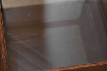 アンティーク雑貨　和製アンティーク　使い勝手のよい小振りなガラスケース