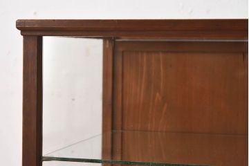 アンティーク雑貨　和製アンティーク　使い勝手のよい小振りなガラスケース