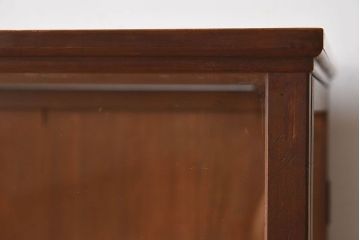 アンティーク雑貨　和製アンティーク　使い勝手のよい小振りなガラスケース