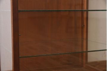 アンティーク雑貨　和製アンティーク　使い勝手のよい小振りなガラスケース