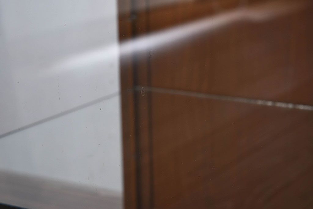 アンティーク雑貨　和製アンティーク　使い勝手のよい小振りなガラスケース