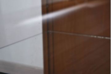 アンティーク雑貨　和製アンティーク　使い勝手のよい小振りなガラスケース