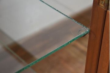 アンティーク雑貨　和製アンティーク　使い勝手のよい小振りなガラスケース