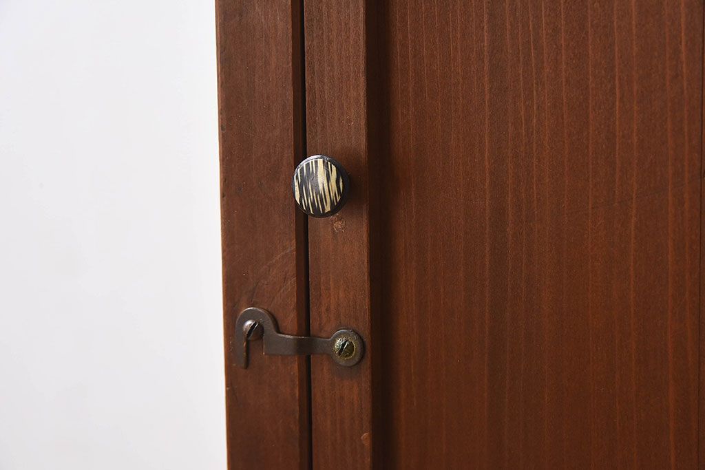 アンティーク雑貨　和製アンティーク　使い勝手のよい小振りなガラスケース