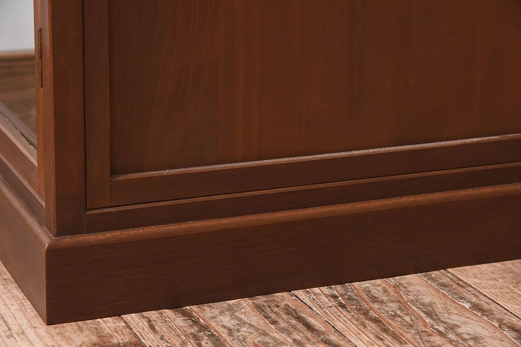 アンティーク雑貨　和製アンティーク　使い勝手のよい小振りなガラスケース