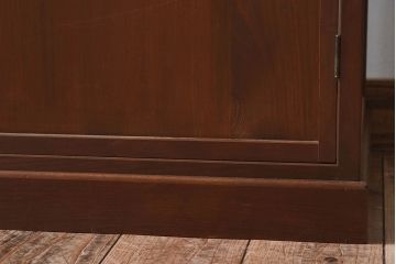 アンティーク雑貨　和製アンティーク　使い勝手のよい小振りなガラスケース