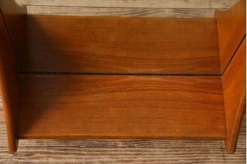 アンティーク雑貨　北欧家具　珍しいデザインの壁掛けミラー(鏡、ウォールミラー)