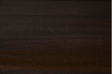 レトロ家具　昭和レトロ　ラワン材製の縦型アンティーク本棚(飾り棚)(1)