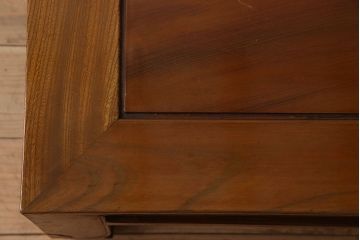 アンティーク家具　総無垢材　天板一枚板!総ケヤキ材製のアンティーク座卓