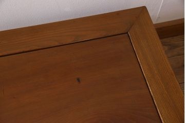 アンティーク家具　総無垢材　天板一枚板!総ケヤキ材製のアンティーク座卓