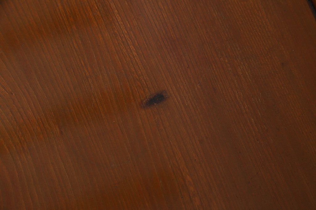 アンティーク家具　総無垢材　天板一枚板!総ケヤキ材製のアンティーク座卓