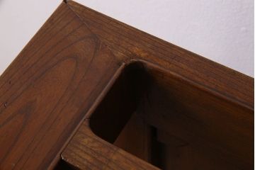 アンティーク家具　総無垢材　天板一枚板!総ケヤキ材製のアンティーク座卓