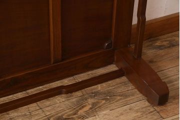 アンティーク家具　総無垢材　天板一枚板!総ケヤキ材製のアンティーク座卓