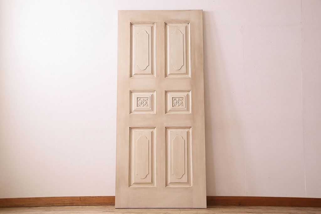 アンティークペイント　上品なデザインのドア(扉)(1)