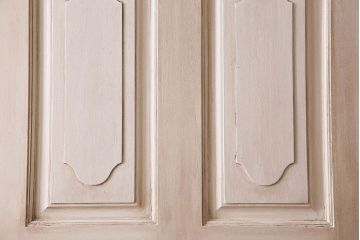 アンティークペイント　上品なデザインのドア(扉)(1)