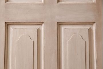 アンティークペイント　上品なデザインのドア(扉)(1)