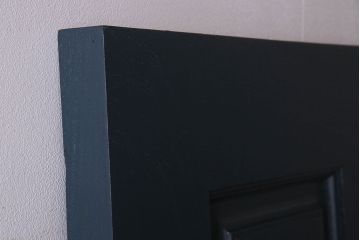 アンティーク雑貨　ペイント建具　上品なデザインのドア(扉)(2)