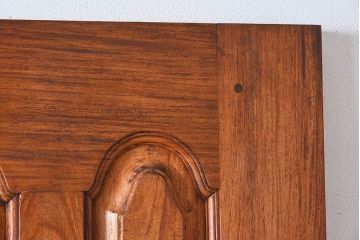 アンティーク雑貨　花梨無垢材　珍しいデザインのビンテージドア(扉、カリン材)(2)