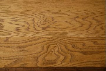 アンティーク家具　和製アンティーク　オーク材の両面引き出し付き特大作業台(ダイニングテーブル)