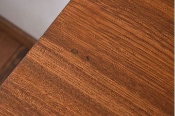 レトロ家具　昭和レトロ　栓材　使い勝手の良い小振りな平机(コンソールテーブル)