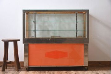 アンティーク雑貨　たばこ屋で使われていた昭和レトロなガラスケース(ショーケース)