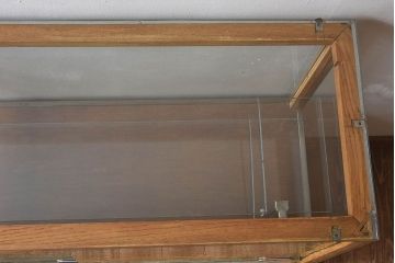 アンティーク雑貨　たばこ屋で使われていた昭和レトロなガラスケース(ショーケース)