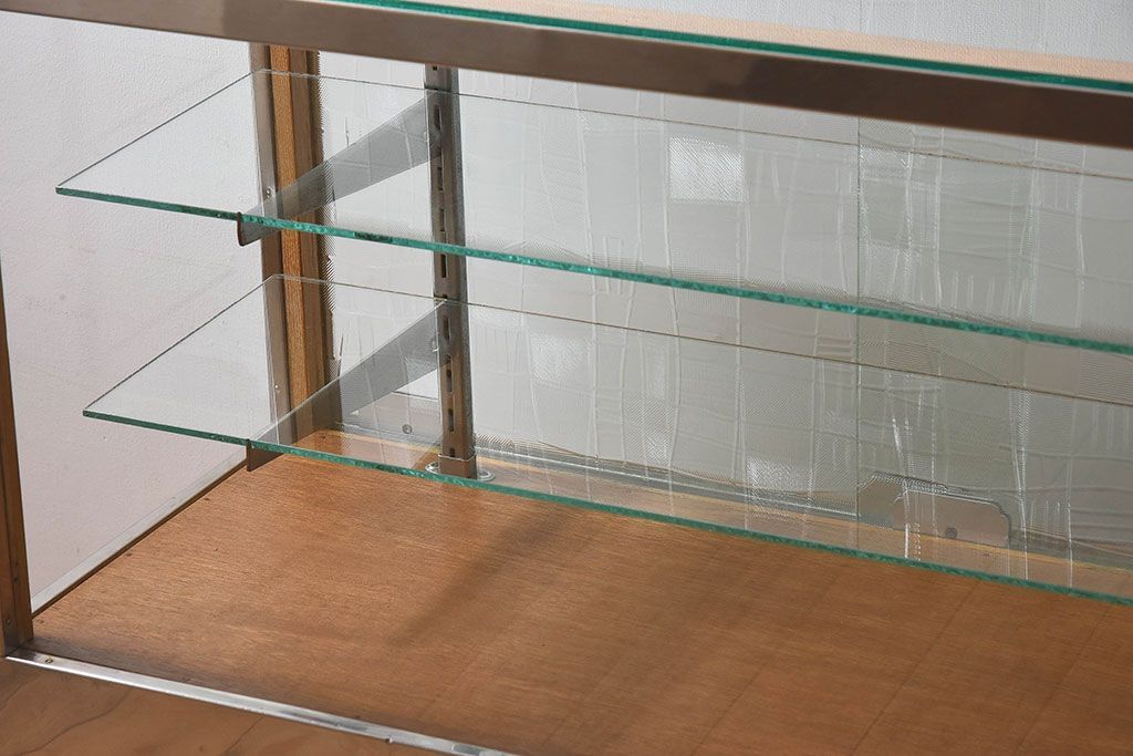 アンティーク雑貨　たばこ屋で使われていた昭和レトロなガラスケース(ショーケース)