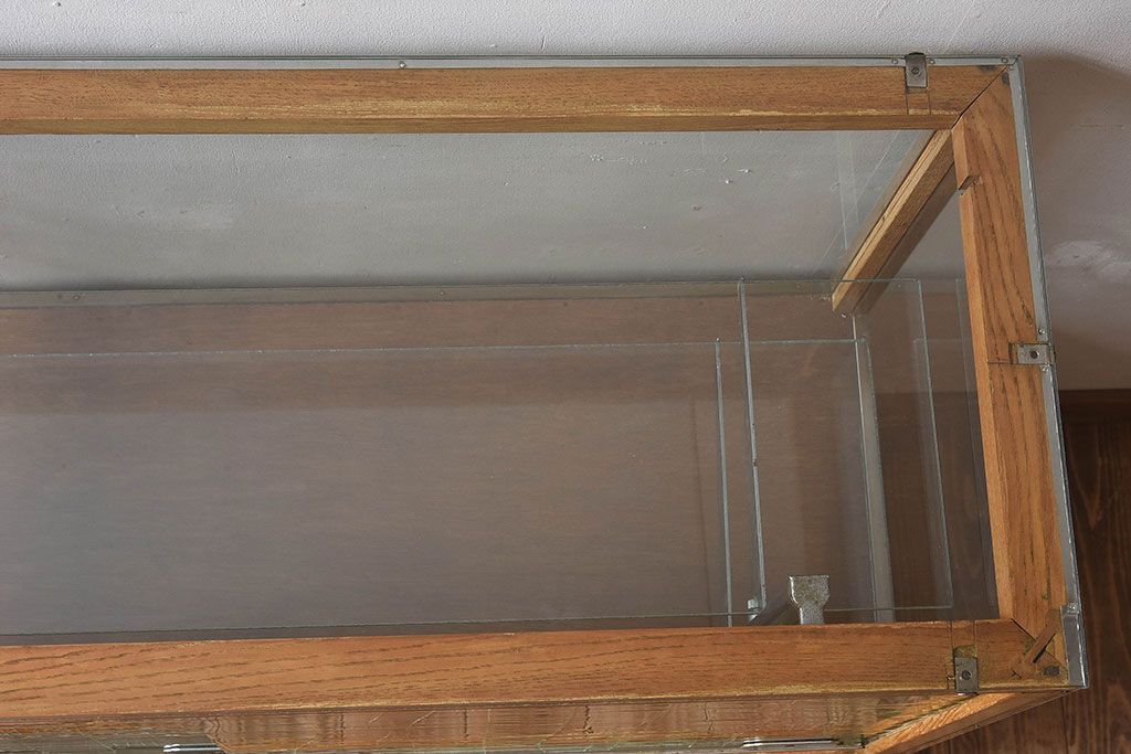 アンティーク雑貨　たばこ屋で使われていた昭和レトロなガラスケース(ショーケース)