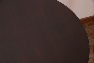 ヴィンテージ家具　イギリスビンテージ　チーク材製!脚のデザインが珍しいバタフライテーブル(エクステンションテーブル、ダイニングテーブル)